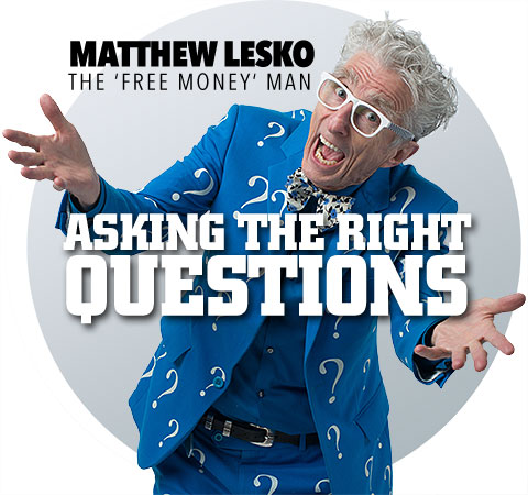 Matthew Lesko, The ‘Free Money‘ Man: Asking the Right Questions