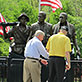 The Three Servicemen South Memorial in Apalachicola, Florida