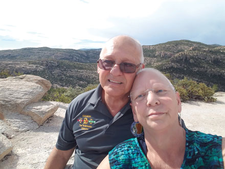 Ted and Nyla Wilkinson